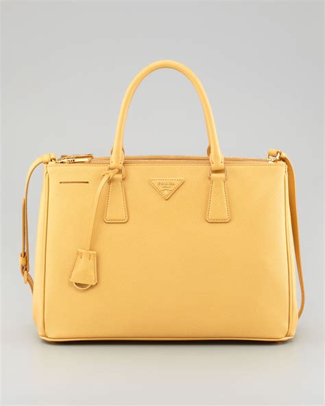 yellow prada handbag|Prada purse yellow.